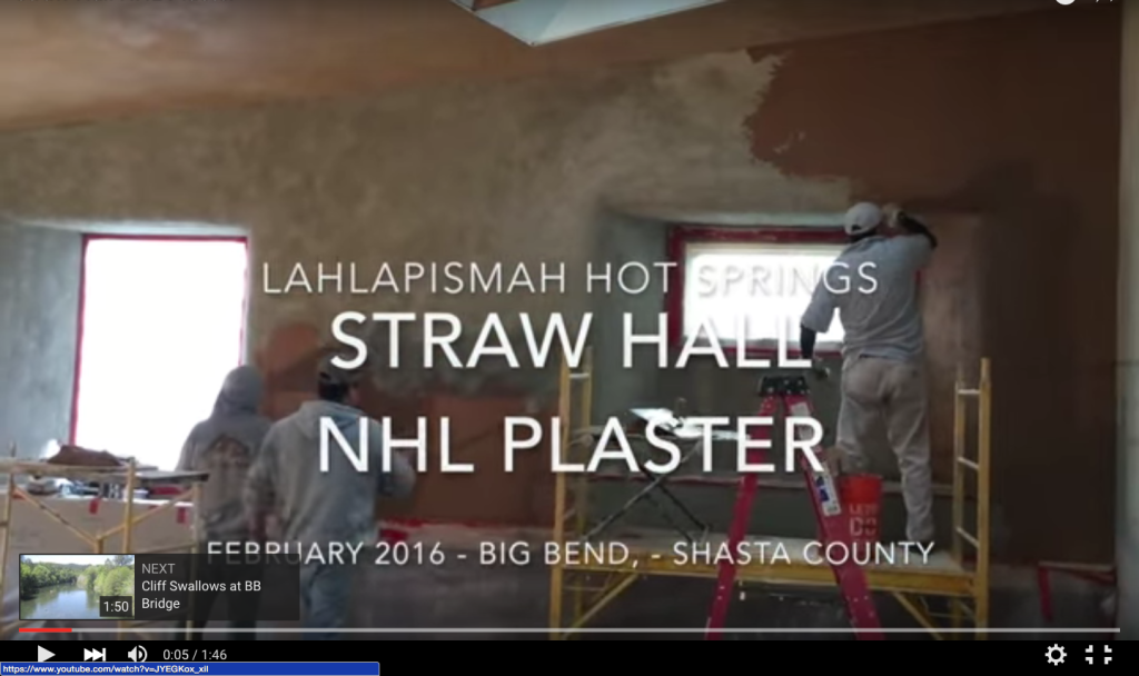 Straw Hall Plastering Still